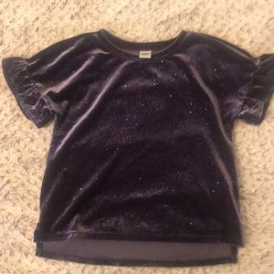 Velvet sparkle shirt